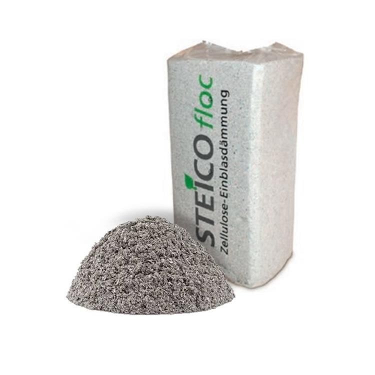 STEICO floc cellulose inblaasisolatie - zak á 15 kg
